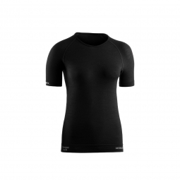 Tricou termic de femei, Lurbel Merino Lite, negru