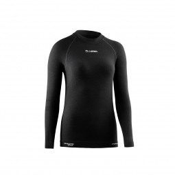 Tricou termic cu maneca lunga de femei, Lurbel Merino, negru