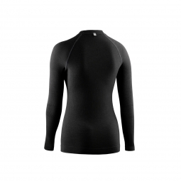 Tricou termic cu maneca lunga de femei, Lurbel Merino, negru