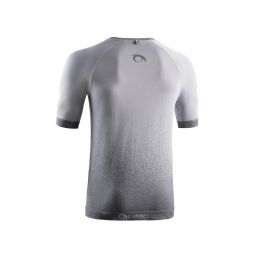 Tricou de barbati, Lurbel Samba, gri deschis-negru