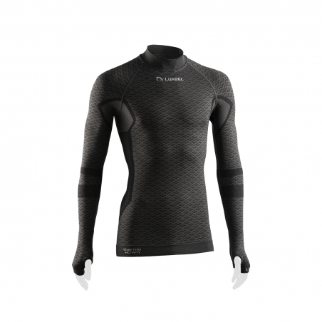 Tricou termic cu maneca lunga pentru barbati, Lurbel Volcano, gri inchis