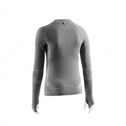 Tricou termic cu maneca lunga pentru femei, Lurbel Volcano, gri deschis