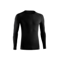 Tricou termic cu mânecă lungă bărbați, Lurbel Merino Lite, negru
