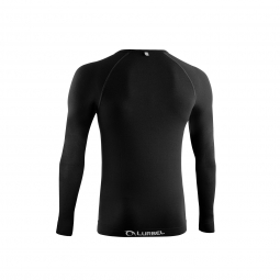 Tricou termic cu mânecă lungă bărbați, Lurbel Merino Lite, negru