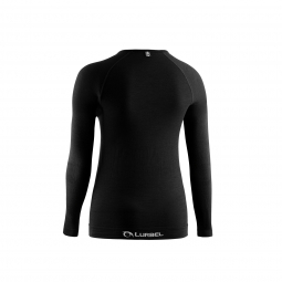 Tricou termic cu mânecă lungă femei, Lurbel Merino Lite, negru