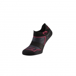 Ciorapi alergare, Lurbel Race Two, negru-fuchsia