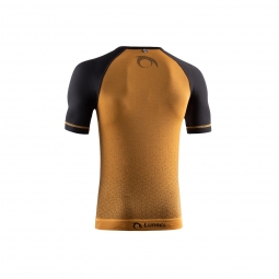 Tricou Lurbel Spirit, galben chihlimbar-negru