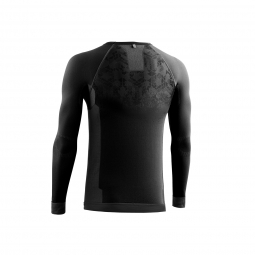 Tricou termic cu maneca lunga, Lurbel Win, negru-gri inchis