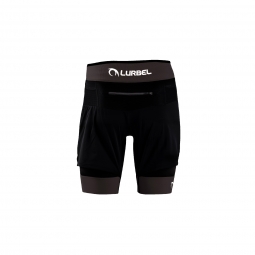 Pantaloni scurți bărbați, Lurbel Samba, negru-gri închis