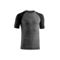 Tricou termic bărbați, Lurbel Move, gri-negru