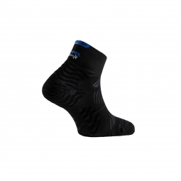 Ciorapi alergare, Lurbel Street pro, negru-albastru
