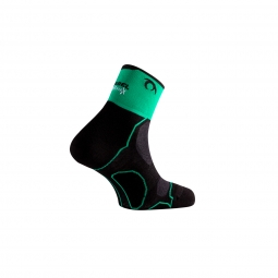 Ciorapi Trail Running, Lurbel Desafio Three, negru-verde