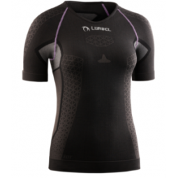Tricou, femei, Lurbel Cristallo, gri inchis - lavanda