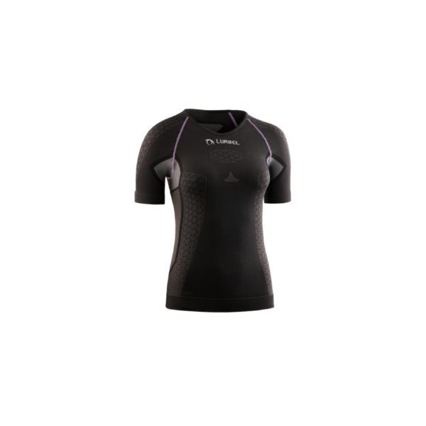 Tricou, femei, Lurbel Cristallo, gri inchis - lavanda