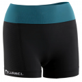 Pantaloni scurti, femei, Lurbel Venus Lite, negru-turcoaz