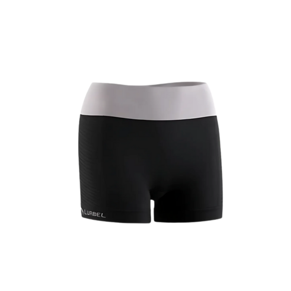 Pantaloni scurti, femei, Lurbel Venus Lite, negru-gri deschis
