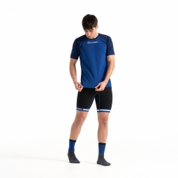 Tricou, Lurbel Spirit Flux, albastru-negru