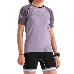 Tricou, Lurbel Spirit Flux, lavandă-gri închis