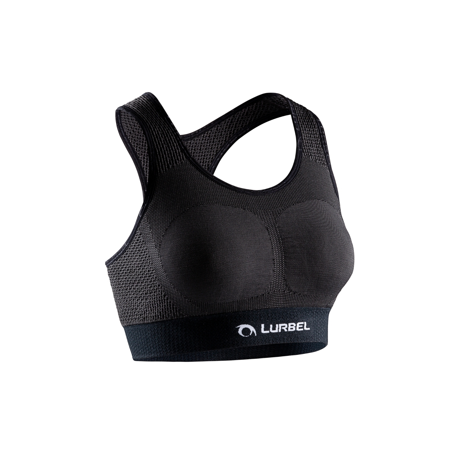 Top-sutien, Lurbel Cristallo, gri închis