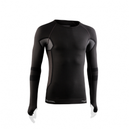 Bluza cu maneca lunga, Lurbel Cristallo neutral, barbati, gri inchis