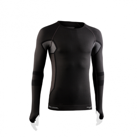 Bluza cu maneca lunga, Lurbel Cristallo neutral, barbati, gri inchis