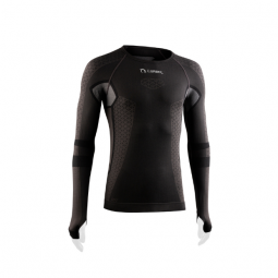 Bluza cu maneca lunga barbati, Lurbel Cristallo, gri inchis