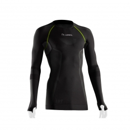 Tricou termic cu maneca lunga pentru barbati, Lurbel Cristallo, gri inchis-verde