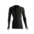 Tricou termic cu maneca lunga pentru barbati, Lurbel Cristallo, gri inchis-verde