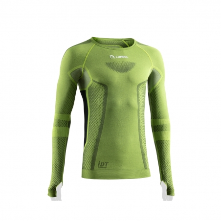 Tricou termic cu maneca lunga pentru barbati, Lurbel Cristallo, verde