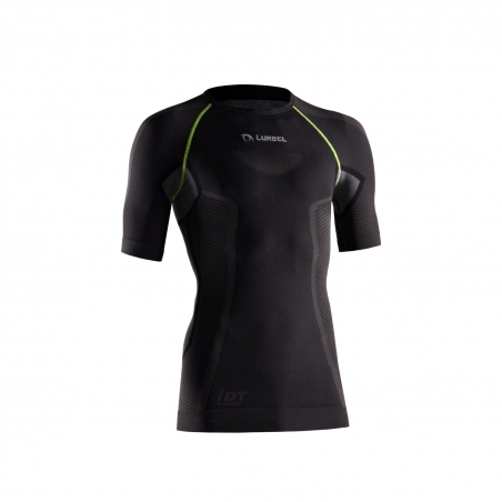 Tricou termic pentru barbati, Lurbel Cristallo, gri inchis-verde